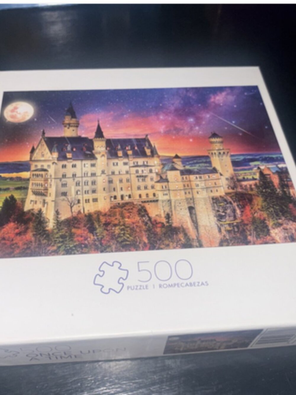 Once Upon a Time Jigsaw Puzzle, 500 Pieces, Castle at Night, Buffalo Games